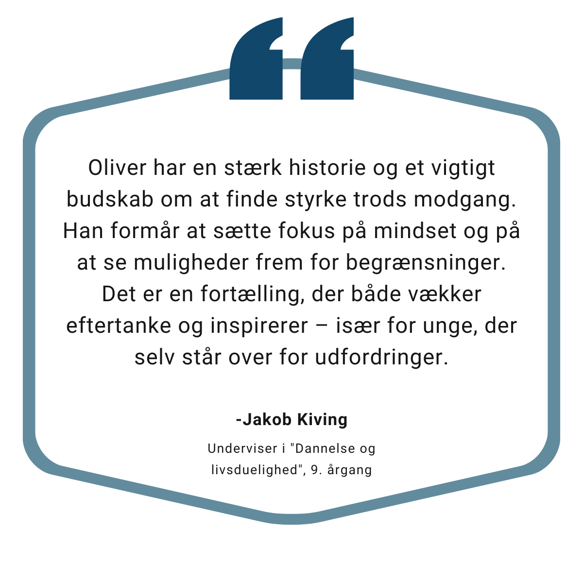 anmeldelse af Oliver Lund med hans foredrag